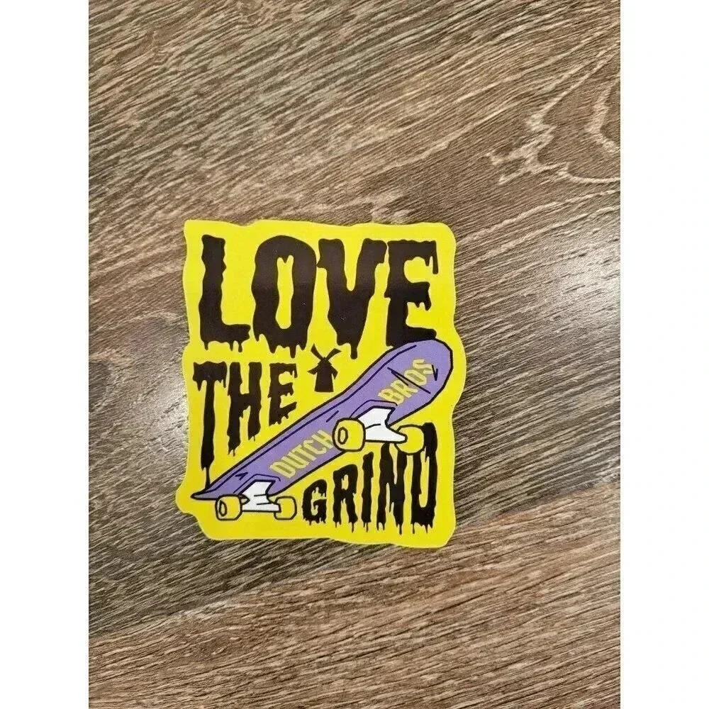 Love the Grind dutch‎ bros sticker